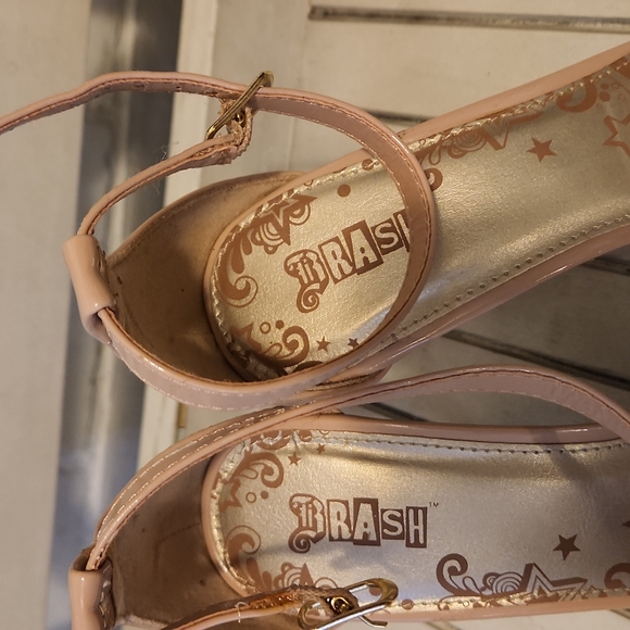 Strappy nude stilettos Brash WW Kailey - Picture 7 of 9